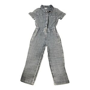 NWT Cat & Jack Light Indigo Romper XS (4/5)
